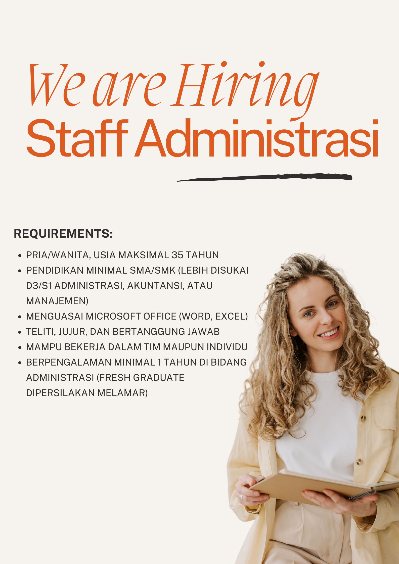gambar Staff Administrasi