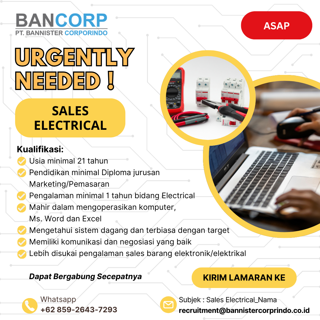 gambar Sales Electrical
