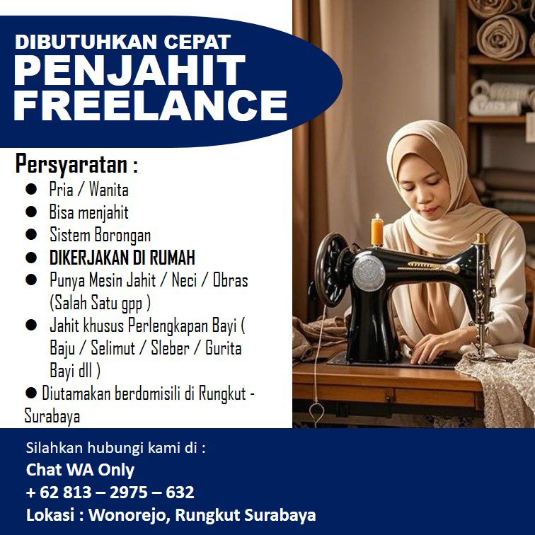 gambar Penjahit Freelance