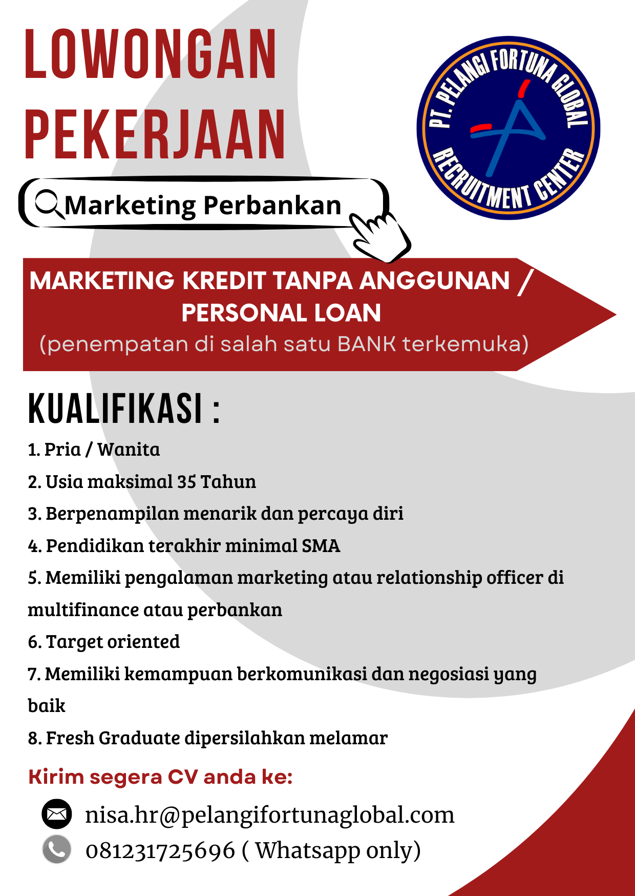 gambar MARKETING PERSONAL LOAN