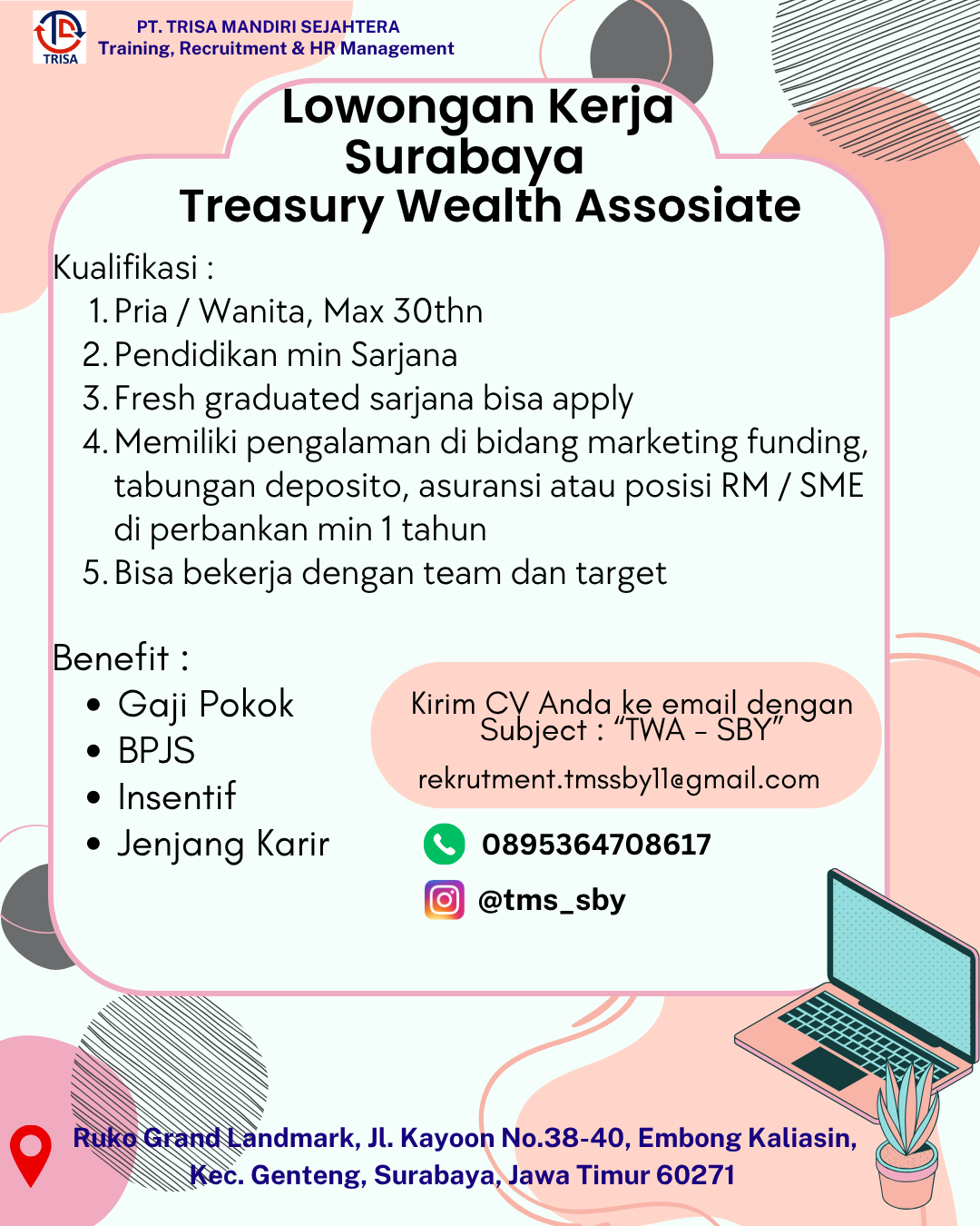 gambar Treasury Wealth Associate